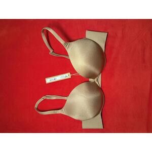 Skims Ultimate Push Up Plunge Bra Color Sienna Size 32B